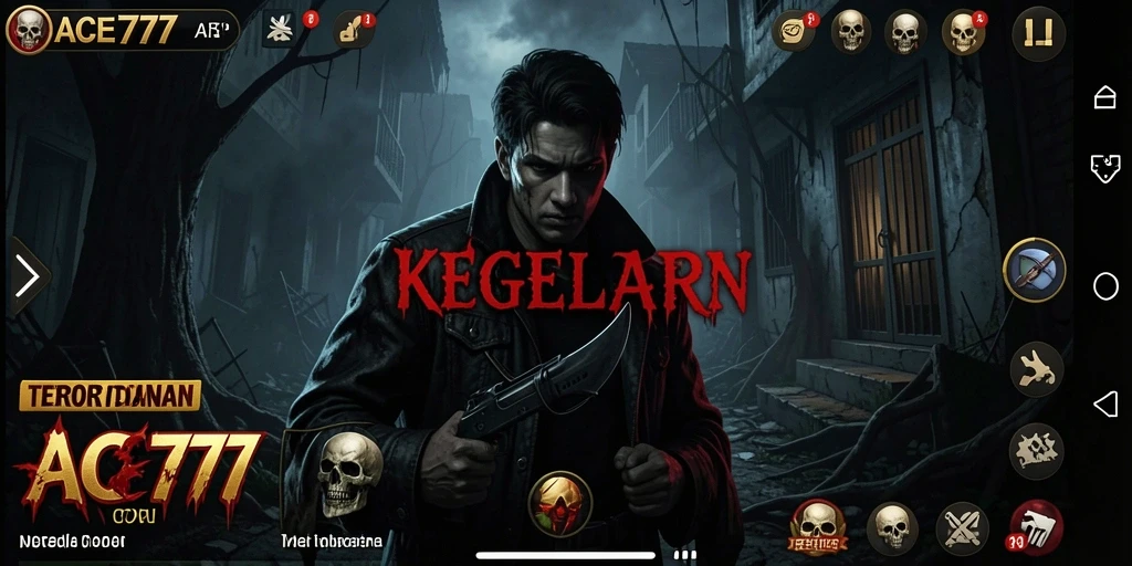 Tampilan gameplay ACE777 yang mencekam dan penuh ketegangan.