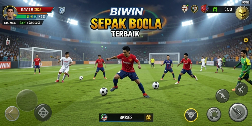 Tampilan gameplay BIWIN yang mendebarkan dan grafis realistis.
