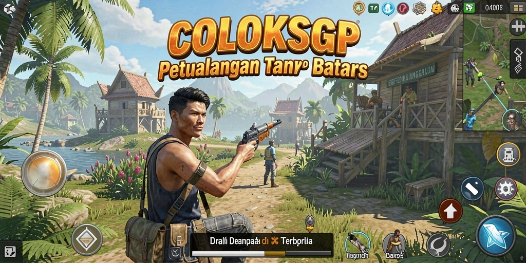 Tampilan menakjubkan dari gameplay dunia terbuka COLOKSGP.