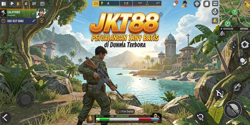 Screenshot dari gameplay Open World yang menawan di JKT88.