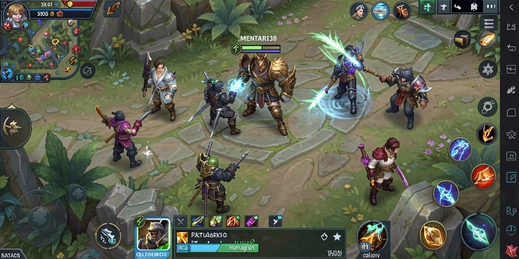 Gameplay seru dalam RPG MENTARI138 penuh dengan petualangan.