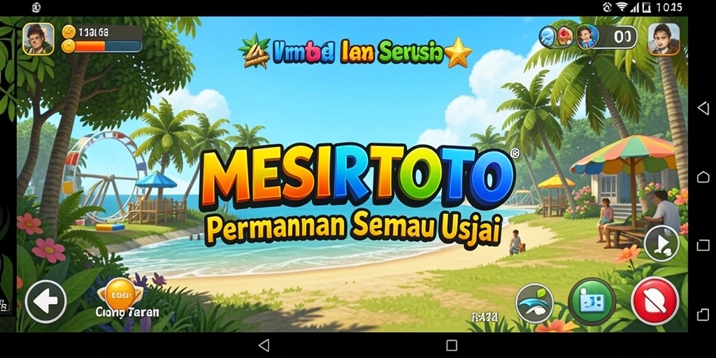 Tampilan gameplay yang menyenangkan dalam MESIRTOTO, sempurna untuk hiburan santai.