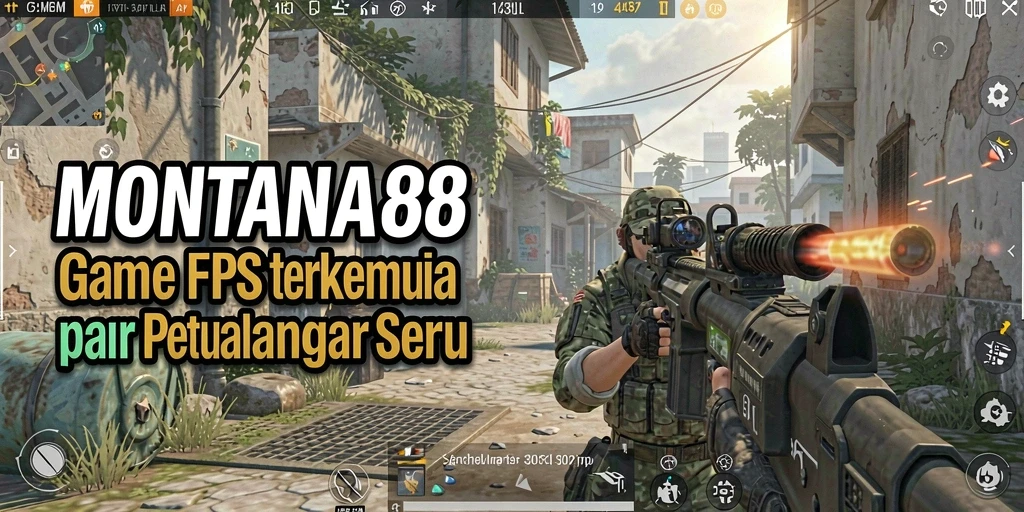 Gameplay seru dan mendebarkan di MONTANA88 dengan aksi tembak-menembak.