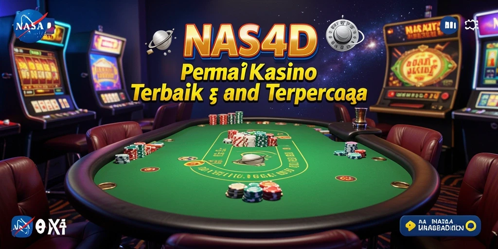 Tampilan menarik dari gameplay Kasino di NASA4D.