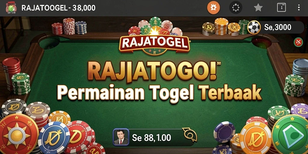 Tampilan gameplay menarik dari RAJATOGEL dengan fitur simulasi yang interaktif.