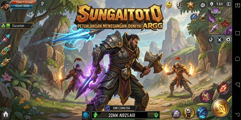 Gameplay menegangkan dalam SUNGAITOTO dengan aksi ARPG seru.